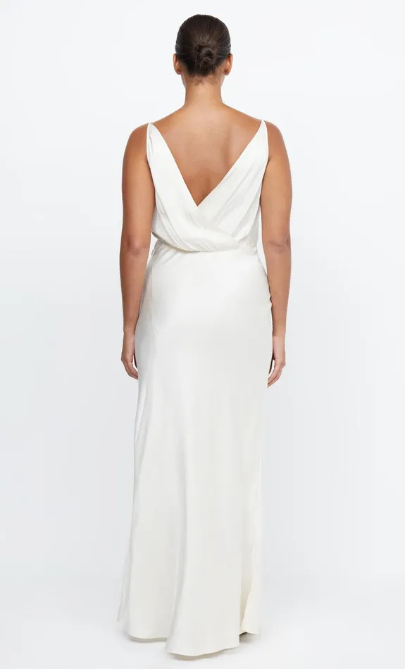 Bec Bridge Event Wear Dresses ADORE V MAXI DRESS Cream 8211 Women