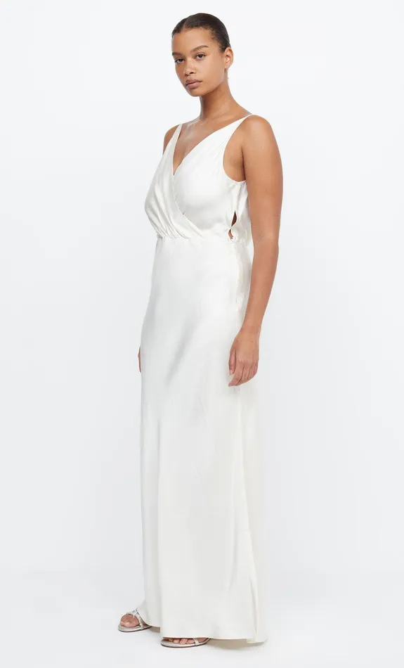 Bec Bridge Event Wear Dresses ADORE V MAXI DRESS Cream 8211 Women