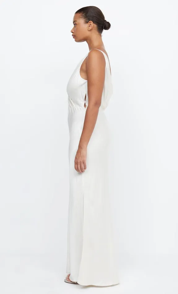 Bec Bridge Event Wear Dresses ADORE V MAXI DRESS Cream 8211 Women