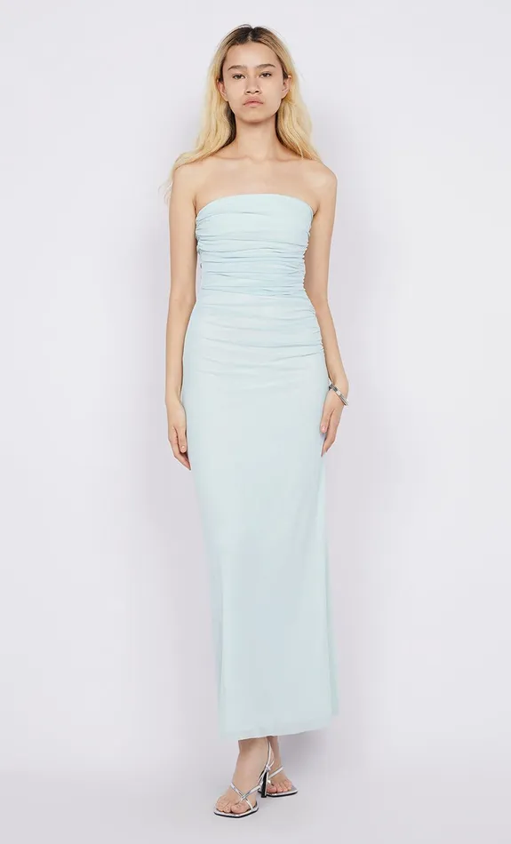 Bec Bridge Event Wear Dresses ALARA STRAPLESS DRESS Ocean Mist 8211 Women