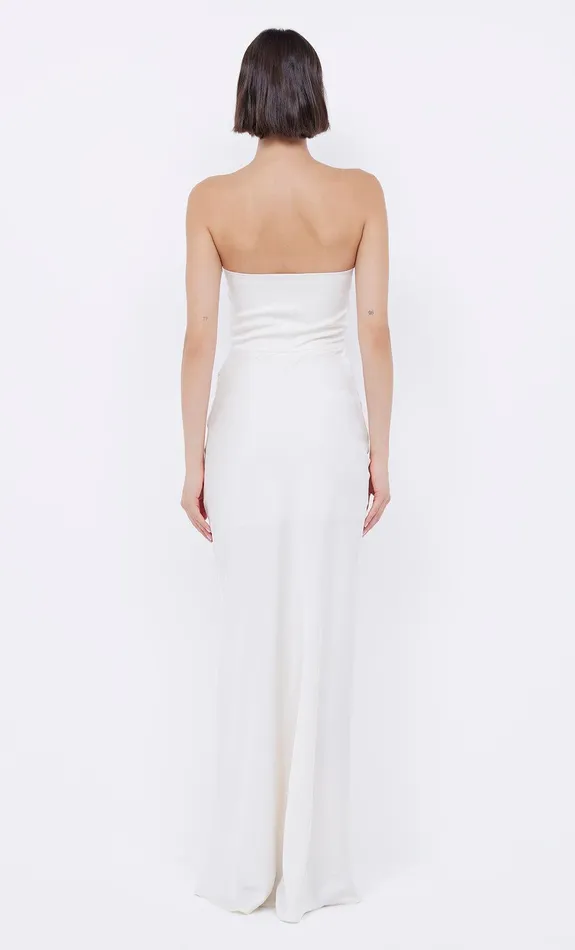 Bec Bridge Event Wear Dresses EMILIA STRAPLESS DRESS Ivory 8211 Women