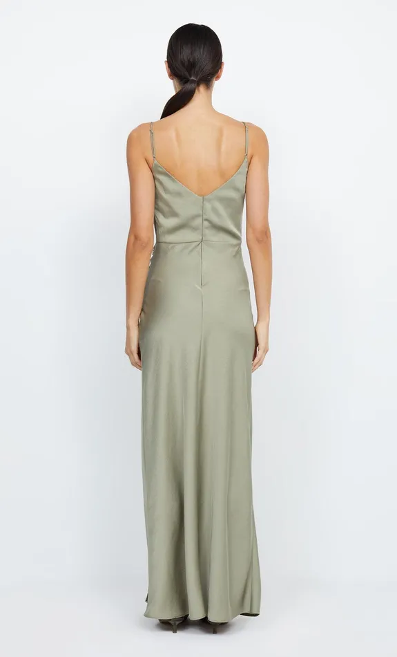 Bec Bridge Event Wear Dresses ETERNITY V MAXI DRESS Sage 8211 Women