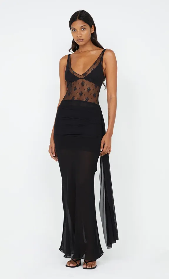 Bec Bridge Event Wear Dresses KALENA V DRESS Black 8211 Women