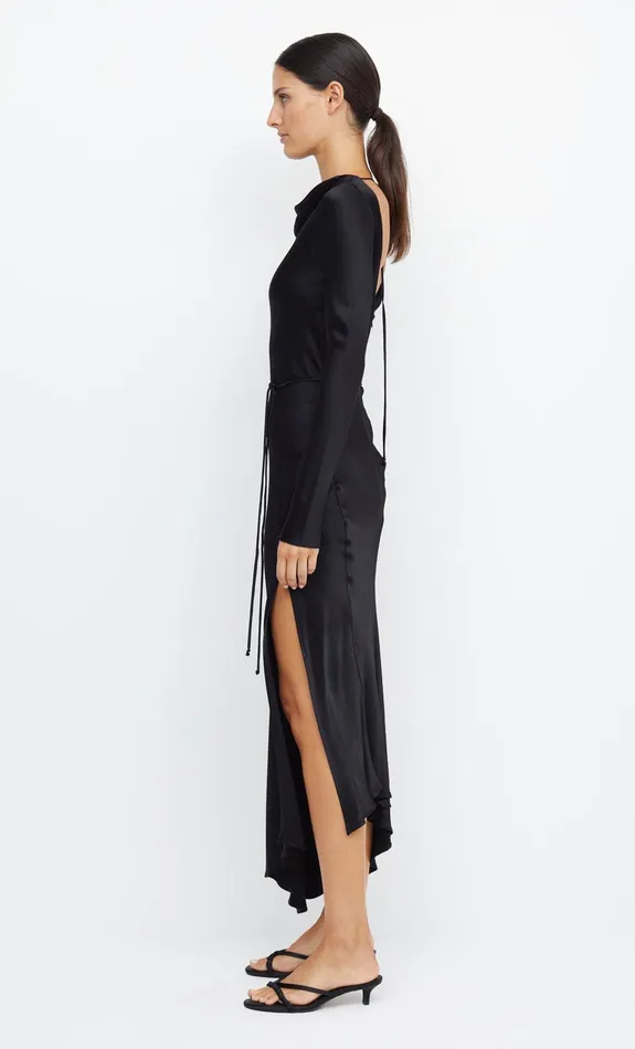 Bec Bridge Event Wear Dresses MOON DANCE LONG SLEEVE MAXI DRESS Black 8211 Women