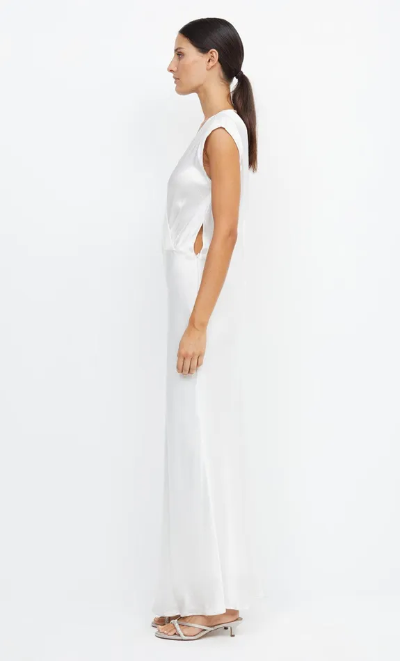 Bec Bridge Event Wear Dresses MOON DANCE MAXI DRESS Ivory 8211 Women