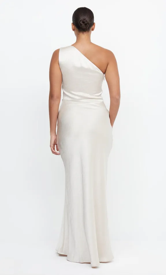 Bec Bridge Event Wear Dresses THE DREAMER ASYM DRESS Sand 8211 Women