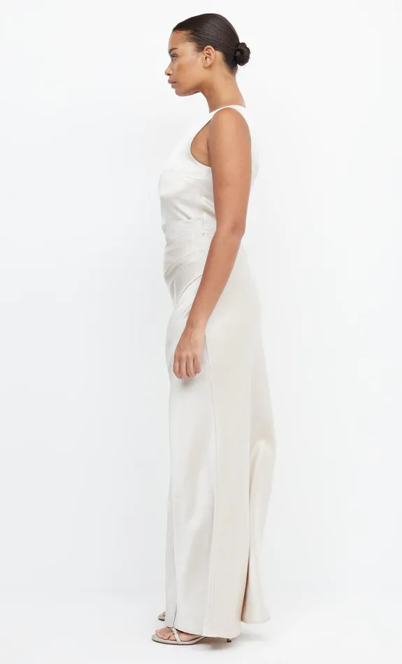 Bec Bridge Event Wear Dresses THE DREAMER ASYM DRESS Sand 8211 Women