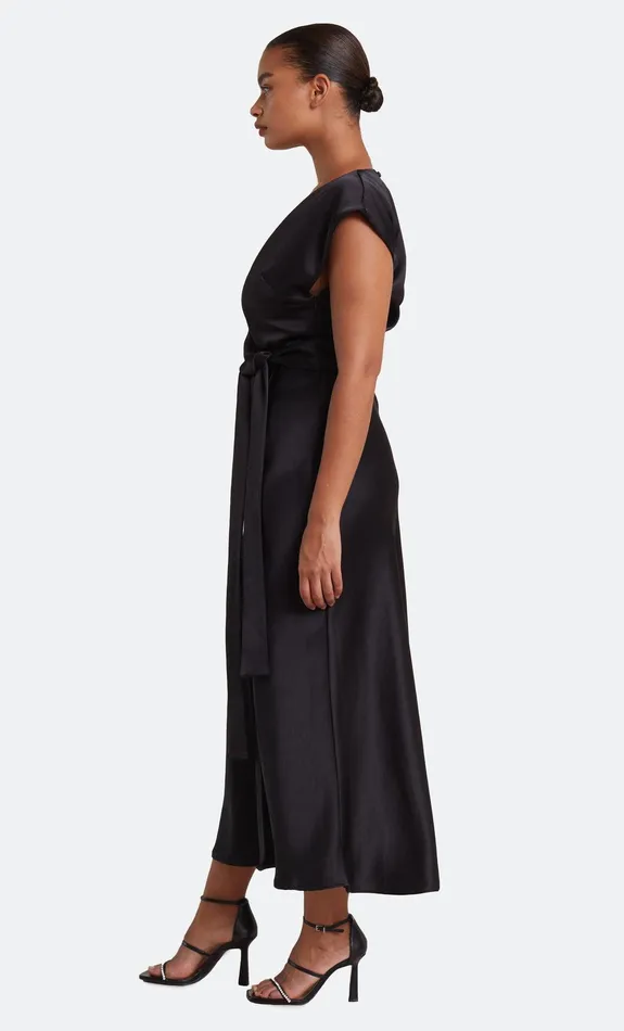 Bec Bridge Event Wear Dresses THE DREAMER WRAP DRESS Black 8211 Women