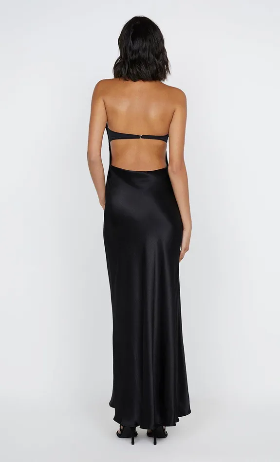 Bec Bridge Event Wear Dresses ZARI STRAPLESS DRESS Black 8211 Women