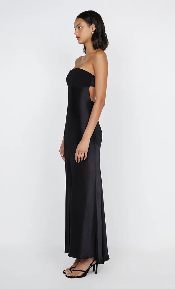 Bec Bridge Event Wear Dresses ZARI STRAPLESS DRESS Black 8211 Women