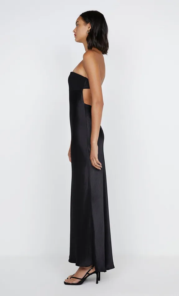 Bec Bridge Event Wear Dresses ZARI STRAPLESS DRESS Black 8211 Women