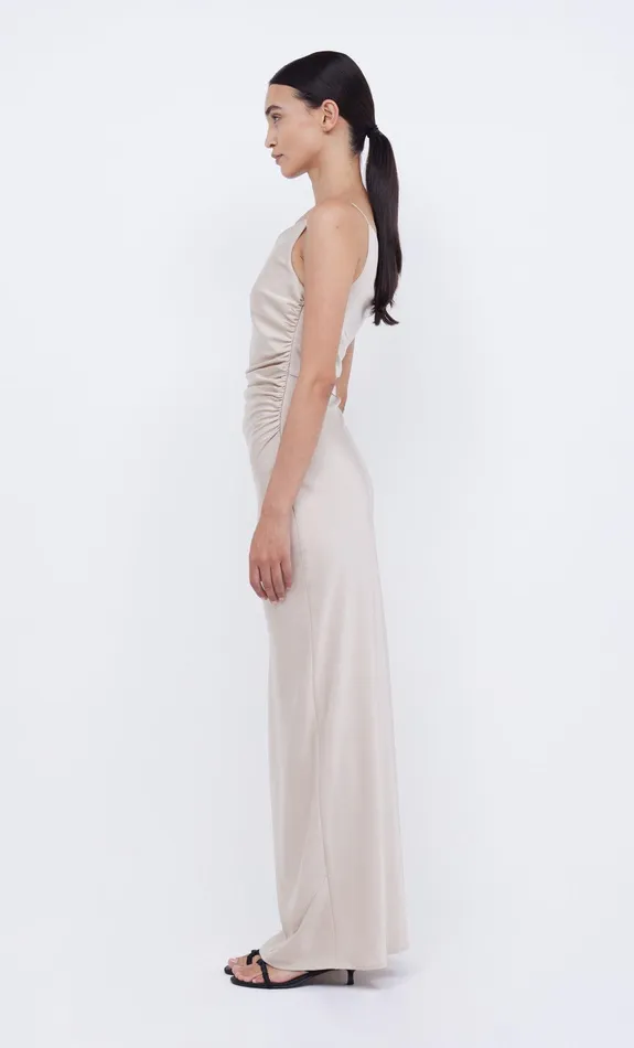 Bec Bridge Maxi Dresses ETERNITY ASYM MAXI DRESS Sand 8211 Women
