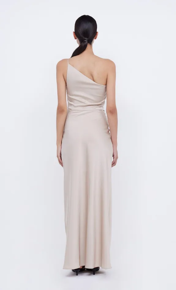 Bec Bridge Maxi Dresses ETERNITY ASYM MAXI DRESS Sand 8211 Women