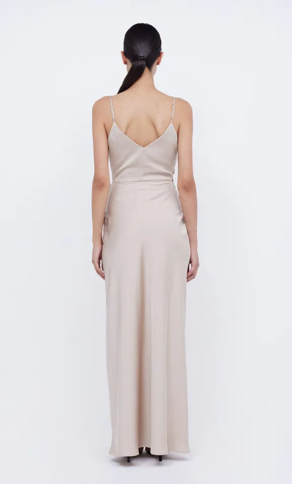 Bec Bridge Maxi Dresses ETERNITY V MAXI DRESS Sand 8211 Women
