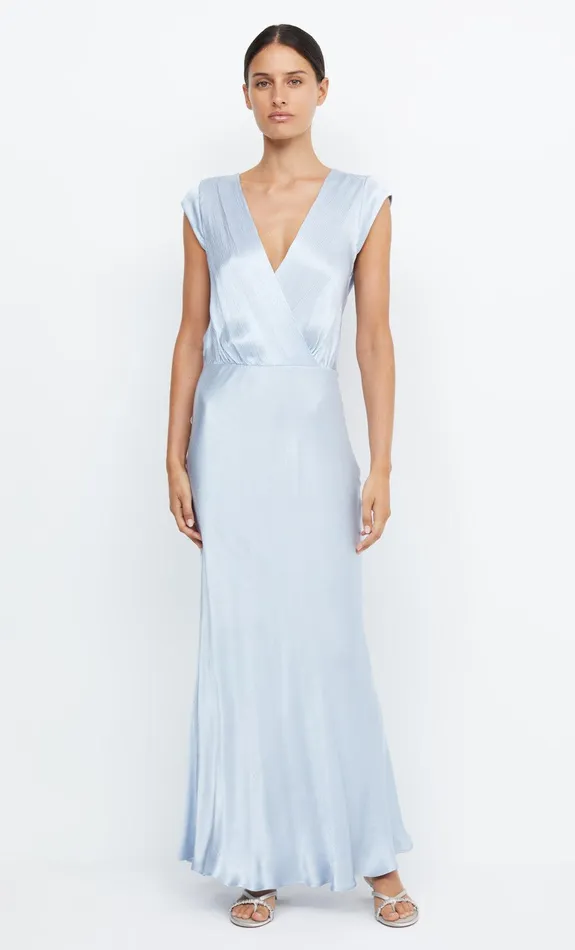 Bec Bridge Maxi Dresses MOON DANCE MAXI DRESS Dusty Blue 8211 Women