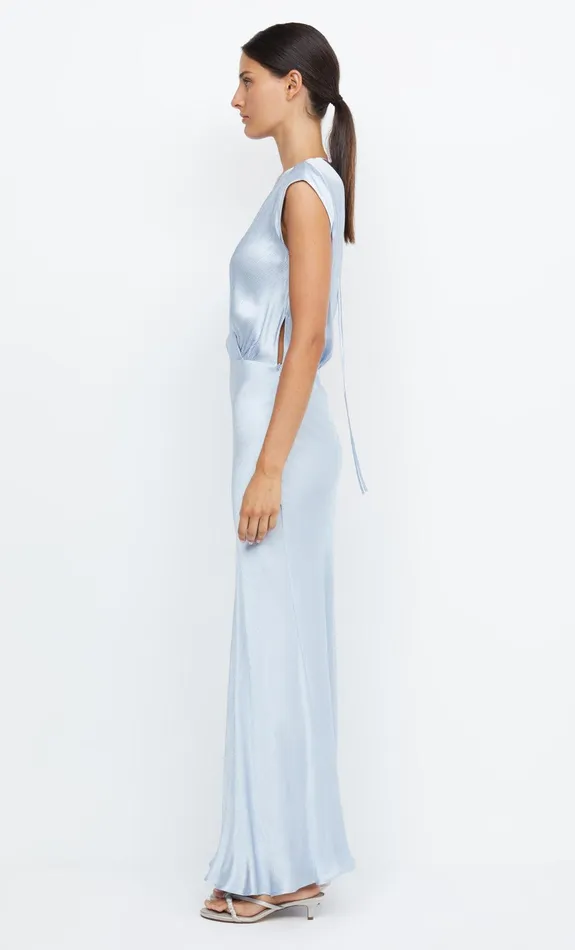 Bec Bridge Maxi Dresses MOON DANCE MAXI DRESS Dusty Blue 8211 Women
