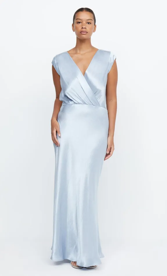 Bec Bridge Maxi Dresses MOON DANCE MAXI DRESS Dusty Blue 8211 Women