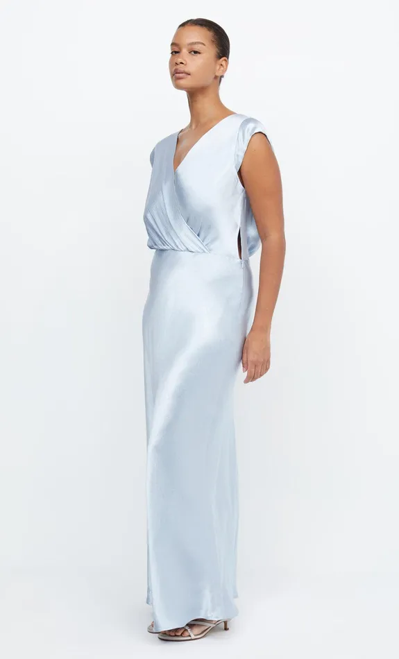 Bec Bridge Maxi Dresses MOON DANCE MAXI DRESS Dusty Blue 8211 Women