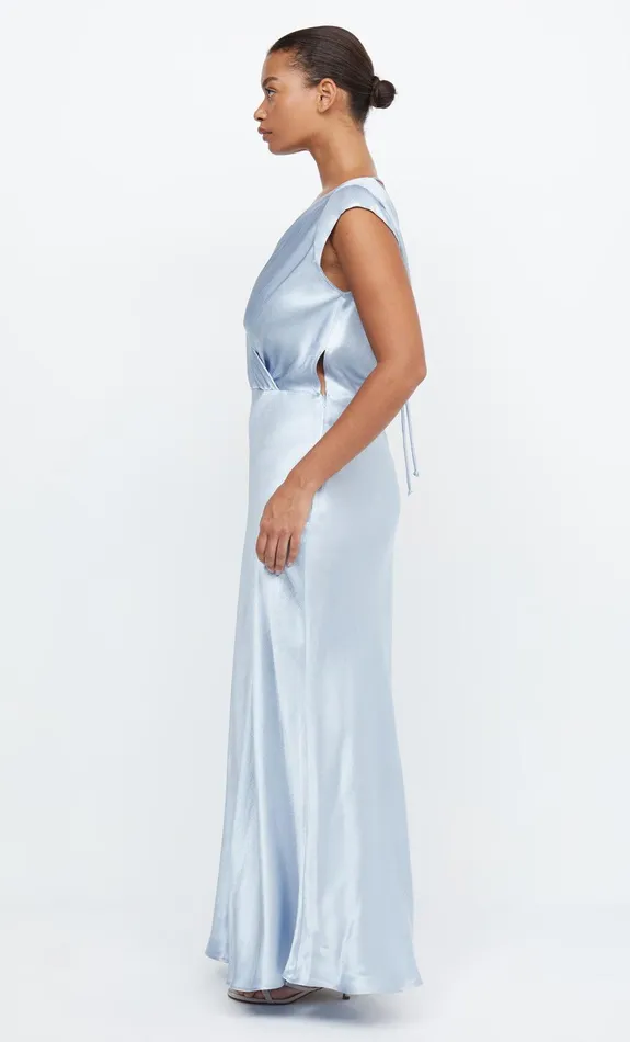 Bec Bridge Maxi Dresses MOON DANCE MAXI DRESS Dusty Blue 8211 Women