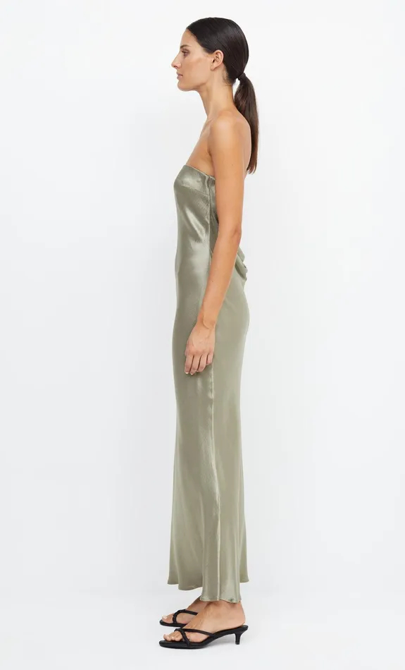 Bec Bridge Maxi Dresses MOON DANCE STRAPLESS DRESS Sage 8211 Women