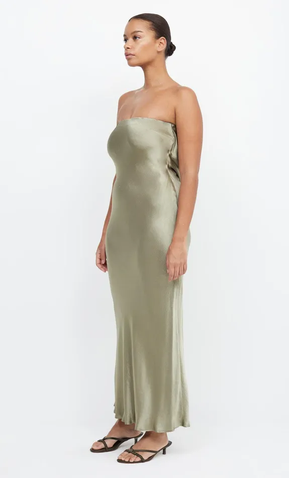 Bec Bridge Maxi Dresses MOON DANCE STRAPLESS DRESS Sage 8211 Women