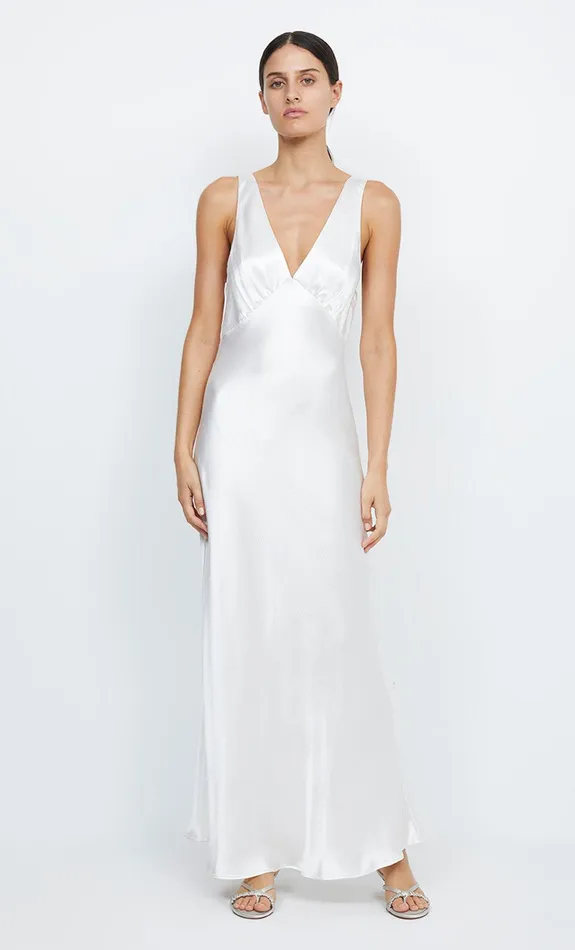 Bec Bridge Maxi Dresses MOON DANCE VERONA DRESS Ivory 8211 Women