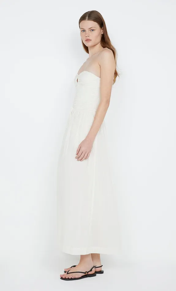 Bec Bridge Maxi Dresses PALMER STRAPLESS MAXI Ivory 8211 Women
