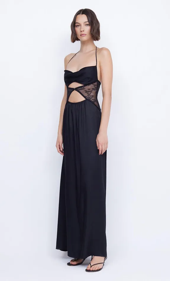 Bec Bridge Maxi Dresses SANTAL HALTER MAXI DRESS Black 8211 Women