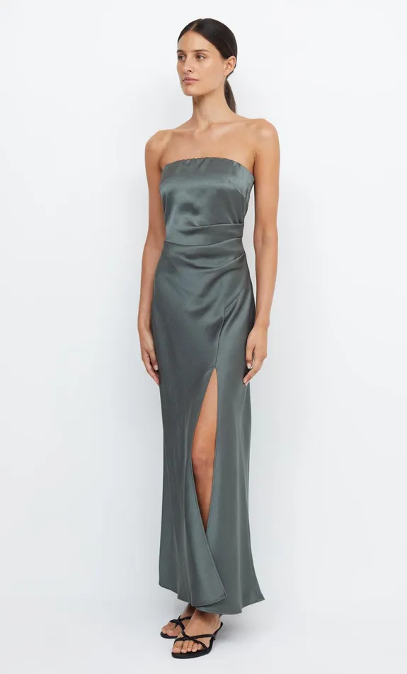 Bec Bridge Maxi Dresses THE DREAMER STRAPLESS DRESS Dark Willow 8211 Women