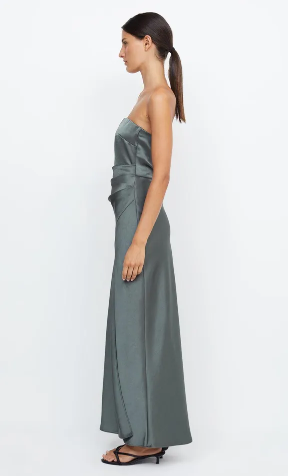 Bec Bridge Maxi Dresses THE DREAMER STRAPLESS DRESS Dark Willow 8211 Women