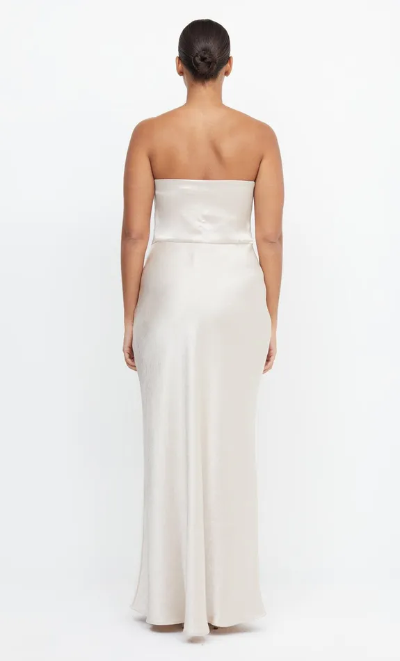 Bec Bridge Maxi Dresses THE DREAMER STRAPLESS DRESS Sand 8211 Women