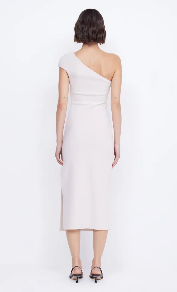 Bec Bridge Midi Dresses ELEA ASYM MIDI DRESS Vanilla Bean 8211 Women