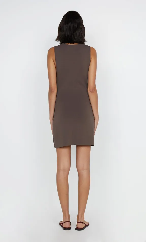 Bec Bridge Mini Dresses IRIE WRAP MINI DRESS Twig 8211 Women