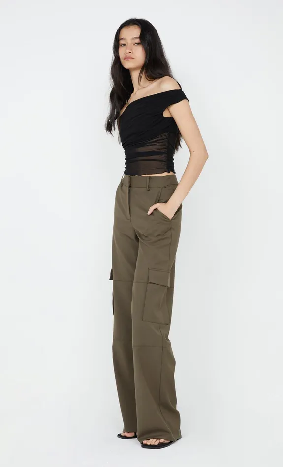 Bec Bridge Pants TERI POCKET PANT Olive 8211 Women