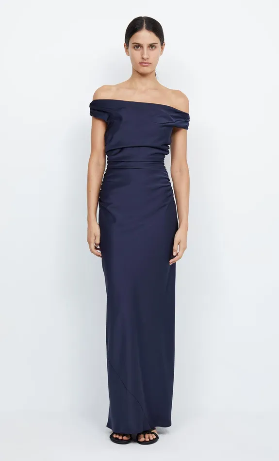 Bec Bridge Prom Dresses ETERNITY OFF SHOULDER MAXI Ink 8211 Women
