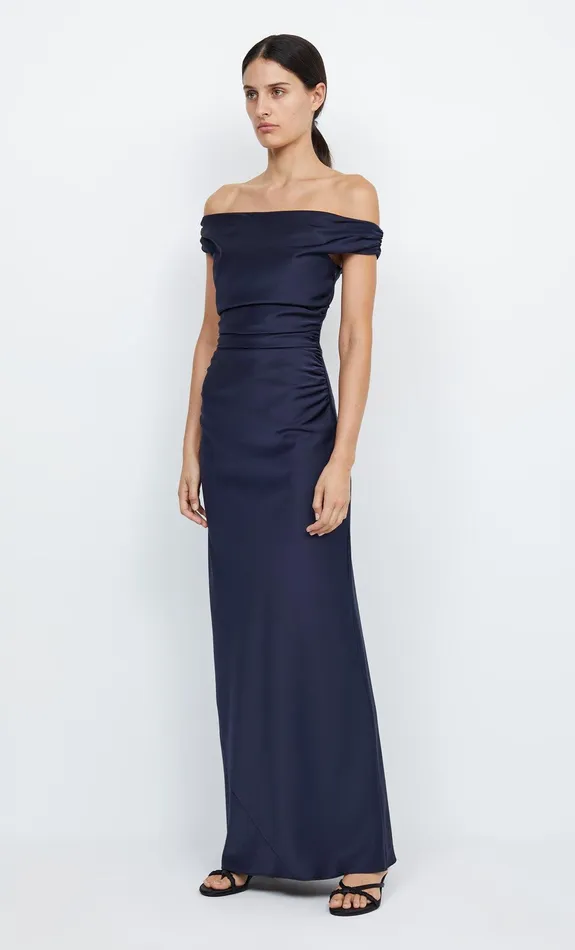 Bec Bridge Prom Dresses ETERNITY OFF SHOULDER MAXI Ink 8211 Women