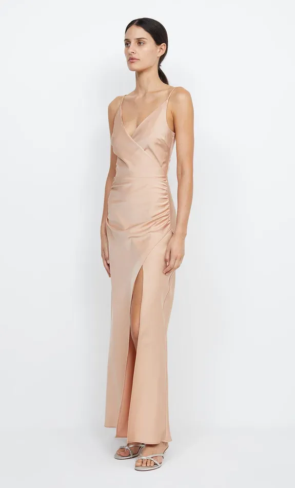 Bec Bridge Prom Dresses ETERNITY V MAXI DRESS Rose Gold 8211 Women