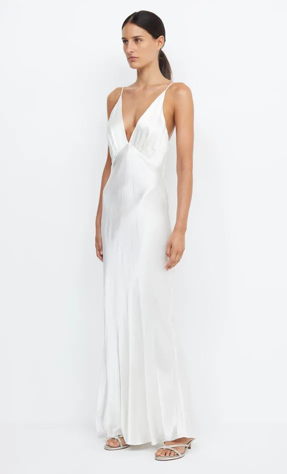 Bec Bridge Prom Dresses MOON DANCE V MAXI DRESS Ivory 8211 Women
