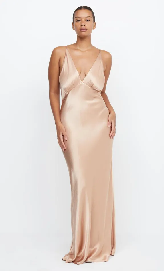 Bec Bridge Prom Dresses MOON DANCE V MAXI DRESS Rose Gold 8211 Women