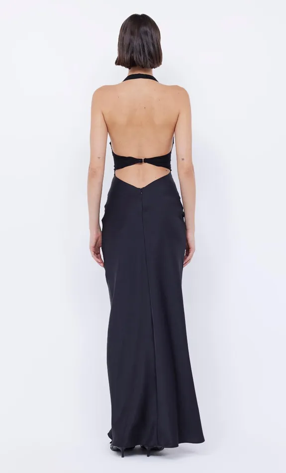 Bec Bridge Prom Dresses SOLARE HALTER DRESS Black 8211 Women