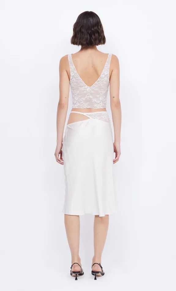 Bec Bridge Sets SANTAL CROPPED TOP Ivory 8211 Women