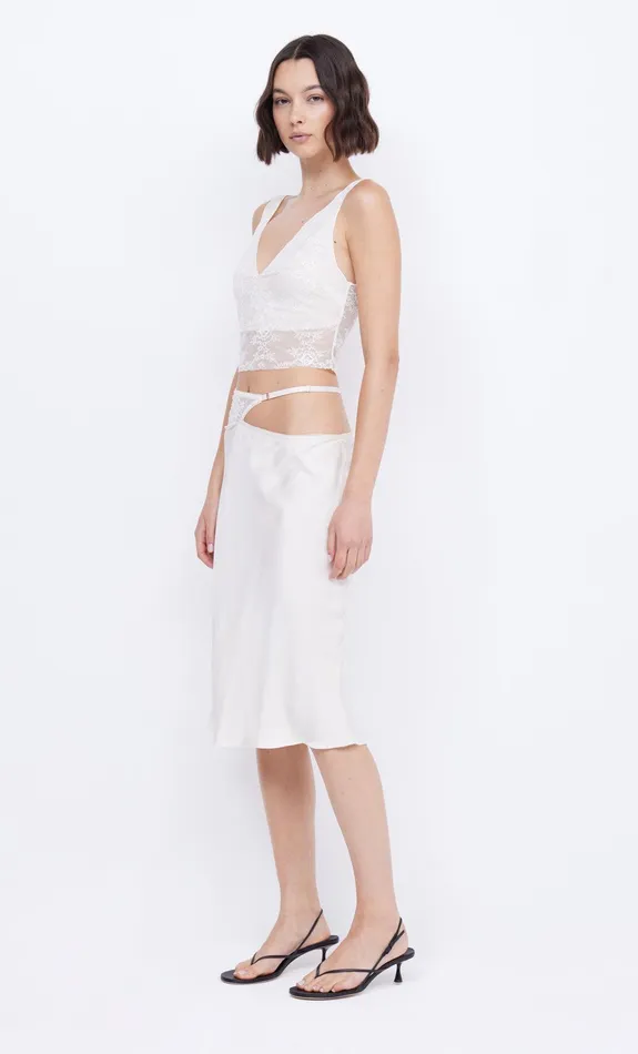 Bec Bridge Sets SANTAL CROPPED TOP Ivory 8211 Women