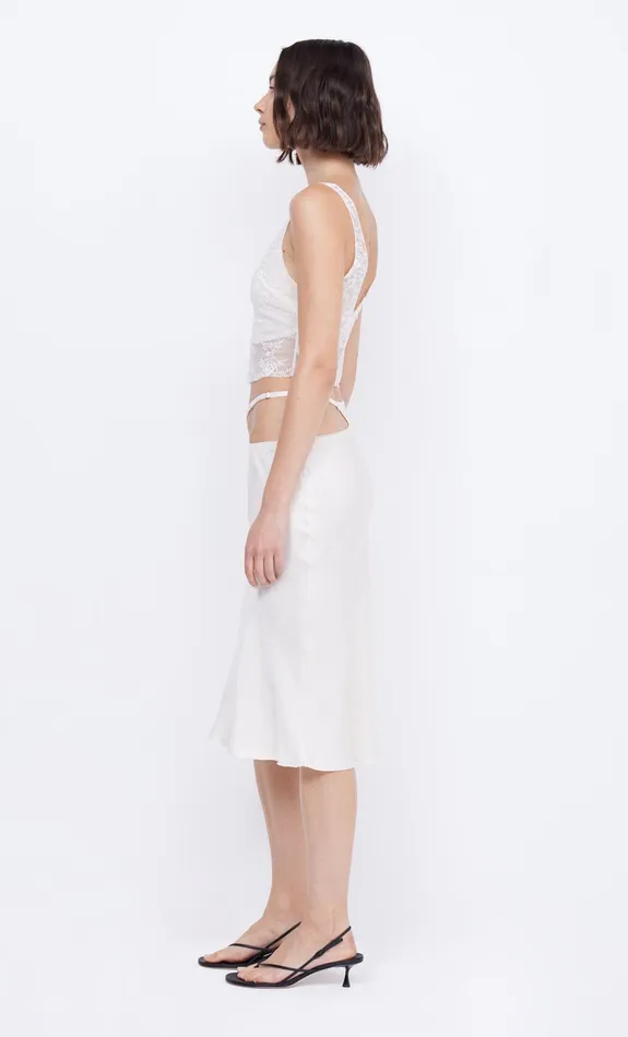 Bec Bridge Sets SANTAL CROPPED TOP Ivory 8211 Women