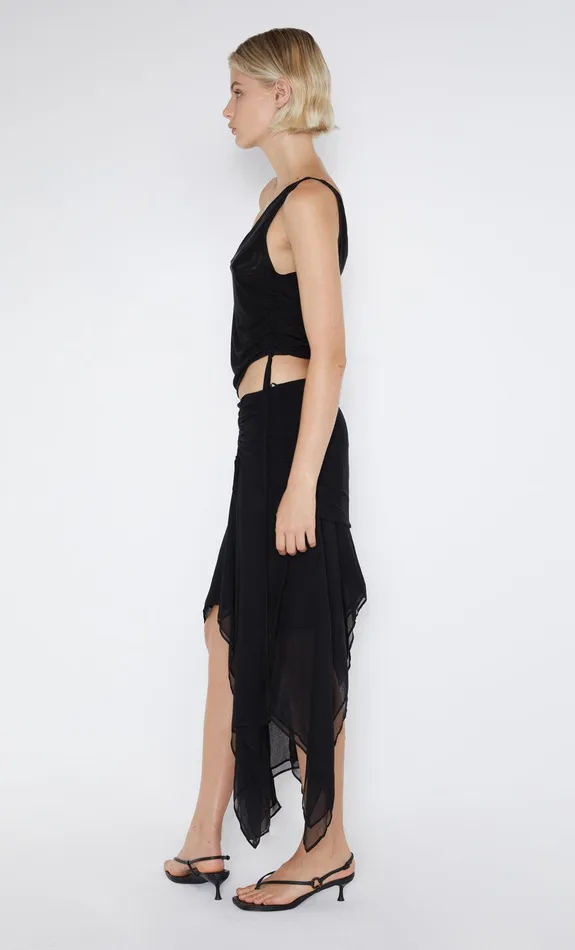 Bec Bridge Tops ELIZETTE ASYM TANK Black 8211 Women