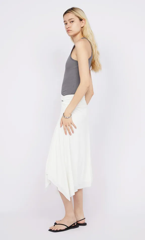 Bec Bridge Tops FELIX RACER TANK Charcoal 8211 Women