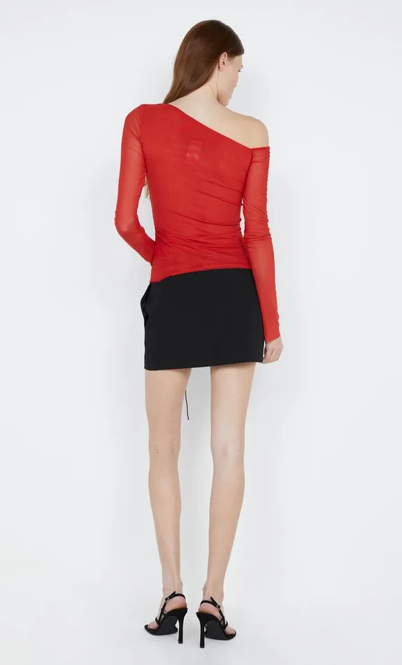 Bec Bridge Tops LIV LONG SLEEVE TOP Rouge 8211 Women