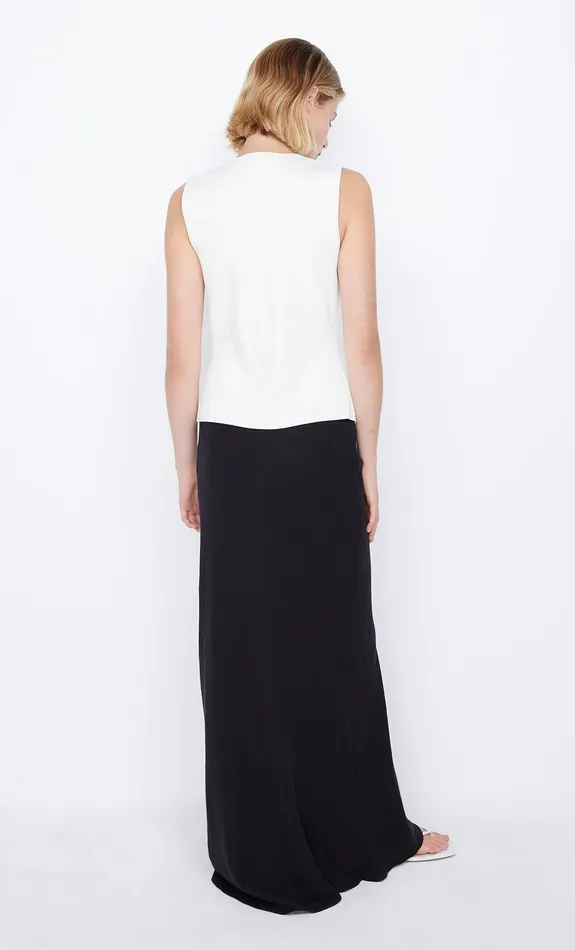 Bec Bridge Tops LORAH KNIT VEST Ivory 8211 Women