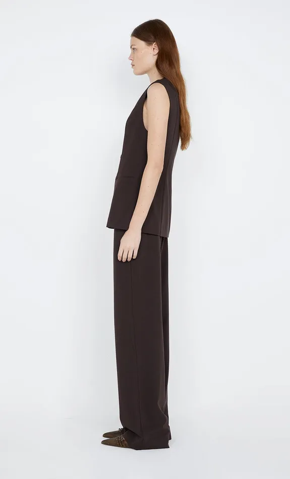 Bec Bridge Tops MANA VEST Dark Choc 8211 Women