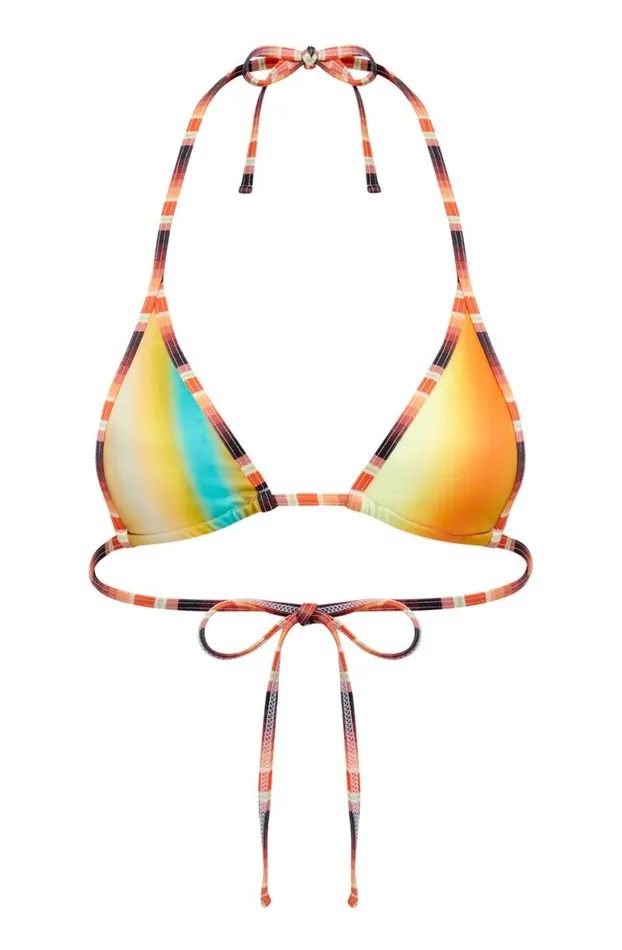 Bikini Tops Women Jaded London Sunset Micro Triangle Bikini Top