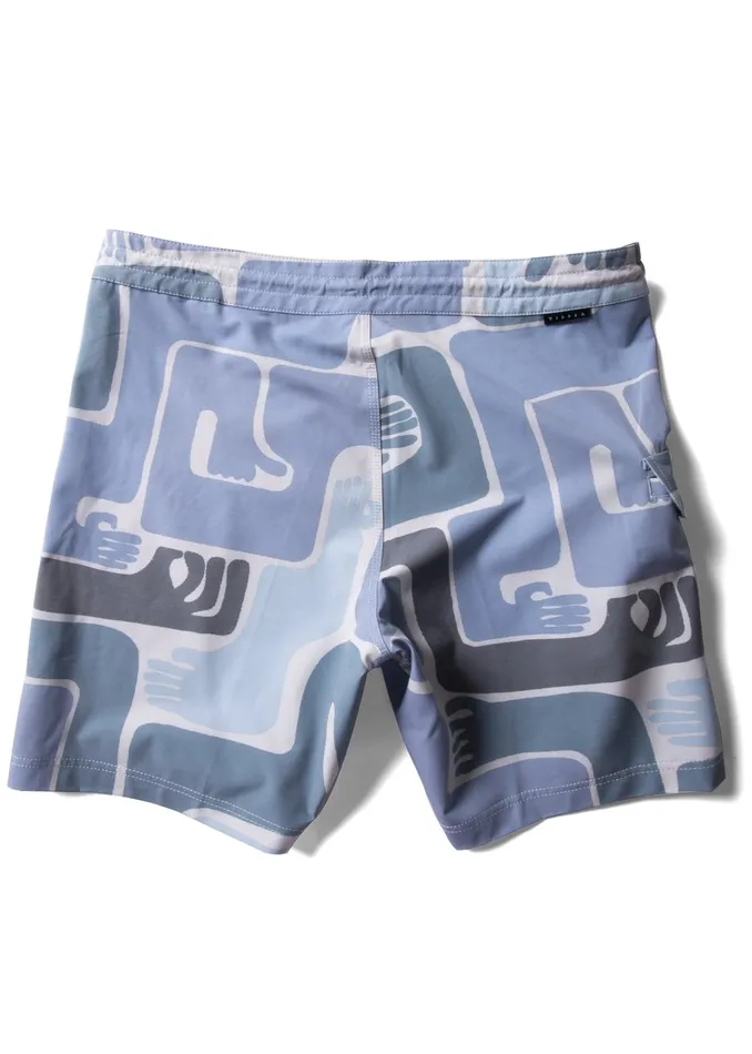 Boardshorts Vissla Men Brotherhood 1758243 Boardshort PCB 8211 Pacific Blue